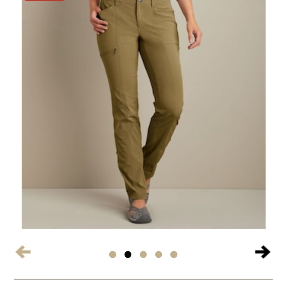 Duluth Trading Co Breeze shooter convertible pants 10x31
